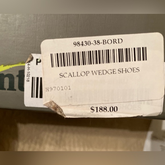 Antelope brand boho t-strap wedge shoes, brand new - Picture 5 of 6